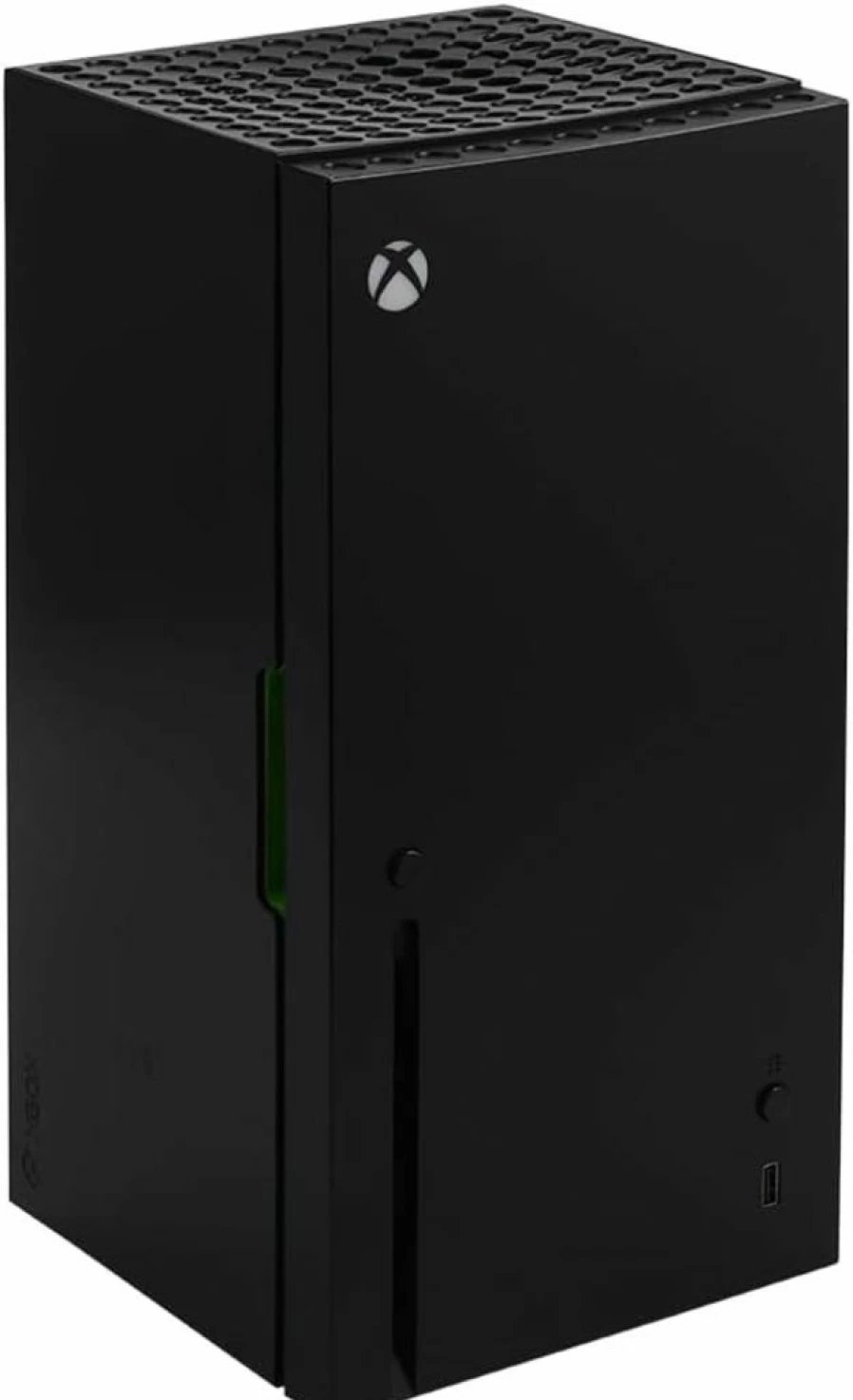 Ukonic Xbox Series X Mini Fridge Cooler - 8-Can Portable Thermoelectric Cooler with 4.5L Storage, AC/DC Powered, Ideal for Gaming Rooms & Offices