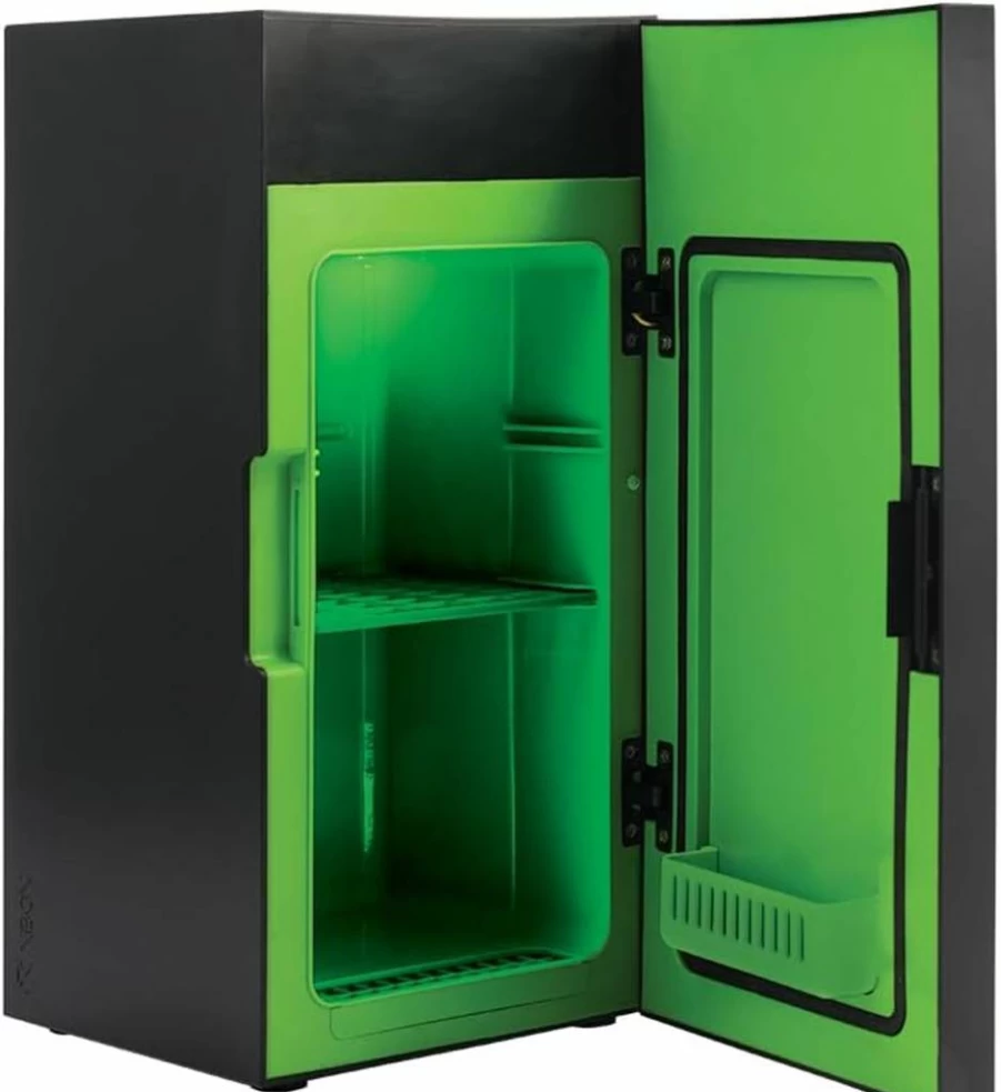 Ukonic Xbox Series X Mini Fridge Cooler - 8-Can Portable Thermoelectric Cooler with 4.5L Storage, AC/DC Powered, Ideal for Gaming Rooms & Offices