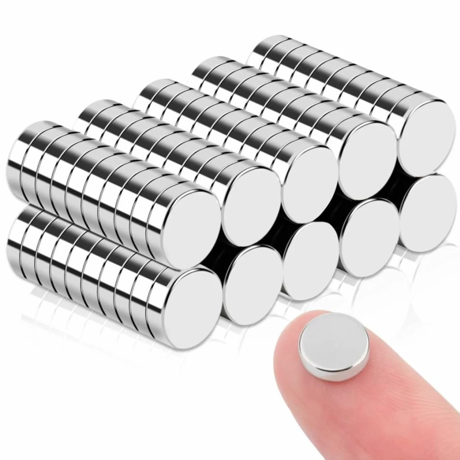 OCEUMAOA 300-Pack 3mm x 1mm Strong Neodymium Magnets - Mini Fridge Magnets for Crafts, Whiteboard, Cabinet, Refrigerator (Rare Earth)