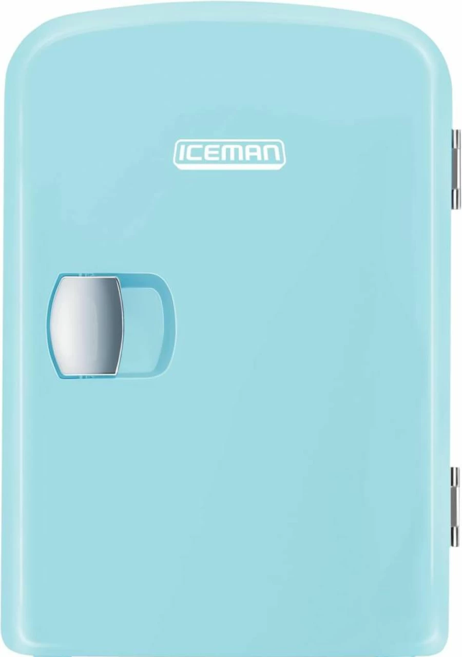 Chefman Iceman Mini Portable Personal Fridge - 4-Liter Compact Cooler & Warmer for Skincare, Snacks, Drinks, Travel & On-The-Go Use