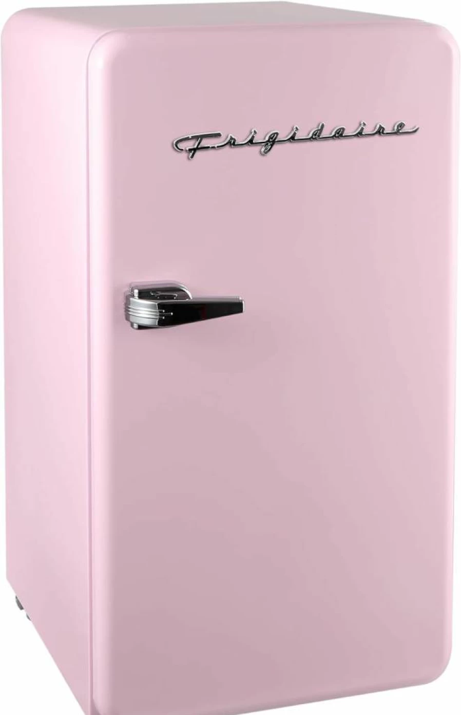 Frigidaire 3.2 Cu Ft Retro Mini Fridge with Chiller, Compact Countertop Refrigerator for Office, Dorm, Bedroom, Mint Green, Built-In Bottle Opener, Energy Efficient