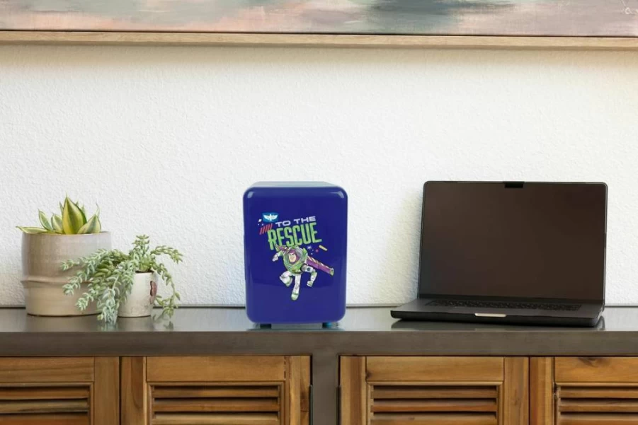 Orbit Innovations Call Of Duty Mini Fridge - 6 Can Portable Cooler for Drinks, Snacks & Skincare, Warzone Black Gaming Fridge, Ideal Christmas Gift for Gamers