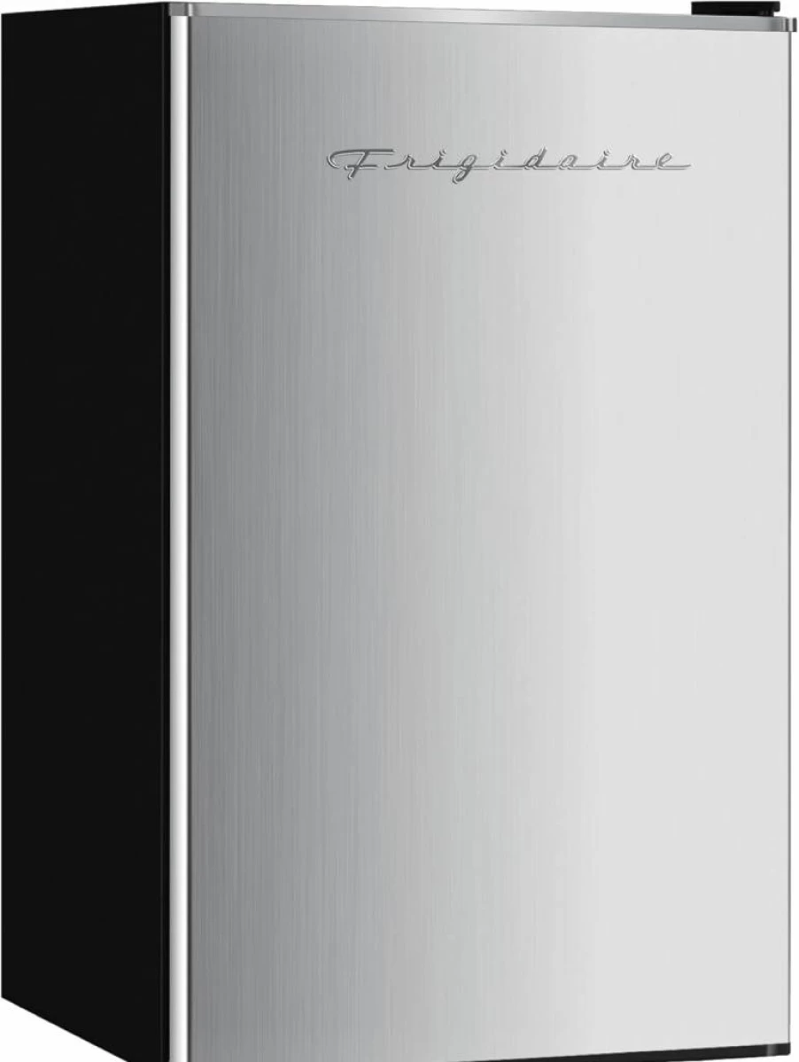 Frigidaire Platinum Series 3.1 Cu Ft Mini Fridge - Stainless Steel Compact Refrigerator for Home, Office, or Dorm