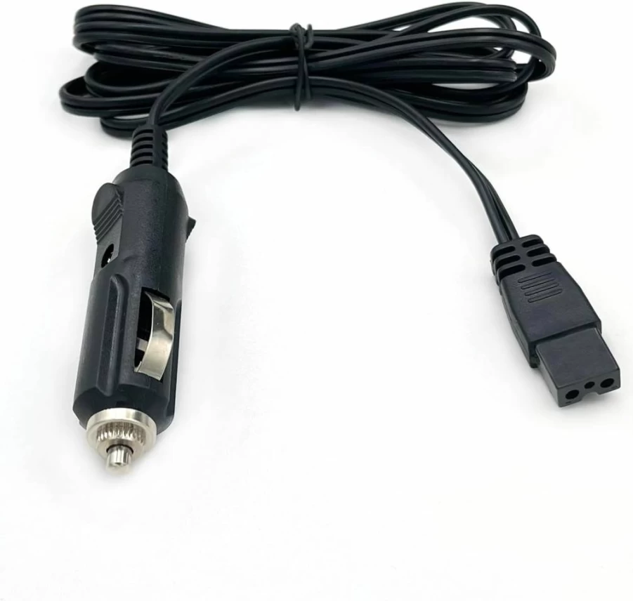 12V DC Car Cooler Power Cable 2 Pin, 3M Extension Cord for Portable Fridge Cooler Box, Replacement Lead Compatible with Igloo Wagan Juggernog, SZPENGC Brand Automotive Accessory