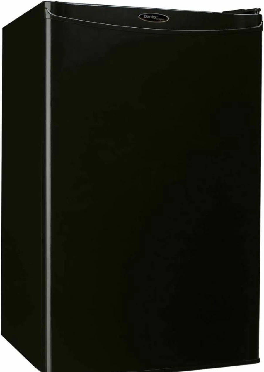Danby 4.4 Cu.Ft. Compact Mini Fridge for Bedroom, Dorm, Office, Kitchen - Energy Star Rated, Black (Model Dar044A4Bdd-6)