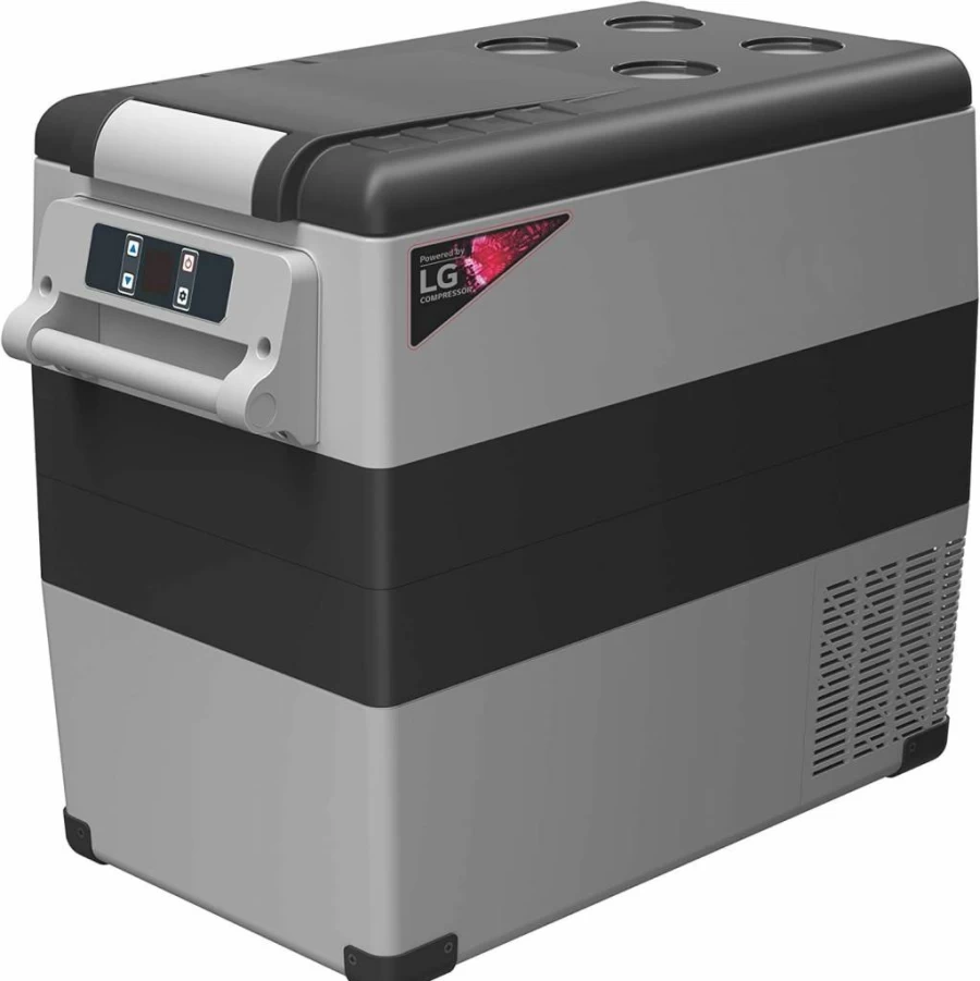 Alpicool CF35 12V/24V Portable Car Fridge Freezer - 30.6L (32 Quart) for Camping, RV, Truck - Fast Cooling -4°F to 68°F - DC/AC Power for Outdoor Use