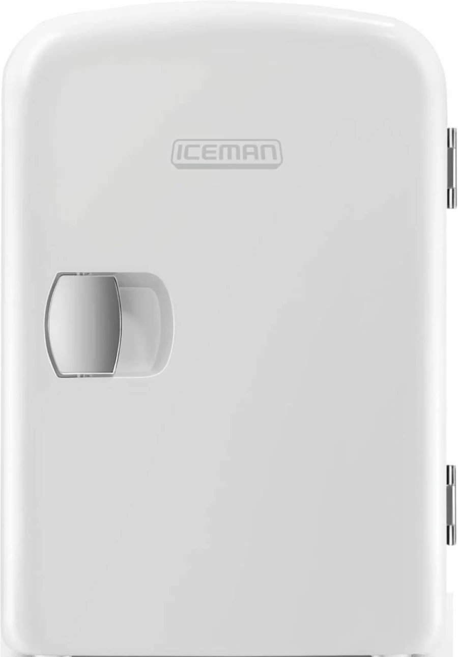 Chefman Portable Mini Fridge - 4-Liter Personal Cooler & Warmer for Skincare, Snacks, Drinks, Compact & Lightweight for Travel, Office, Car